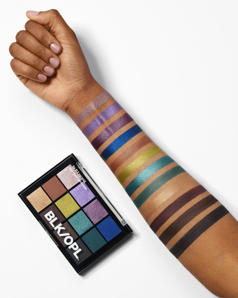 The BLK Mermaid - 12 Well Eyeshadow Palette